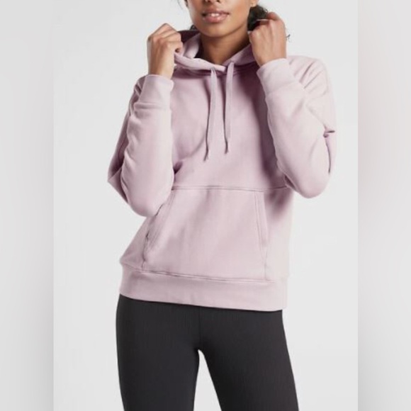 Athleta Soft Pastel Purple Hoodie Fuzzy interior - Picture 1 of 5